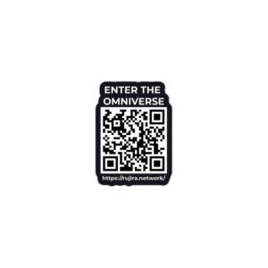Enter the omniverse QR sticker